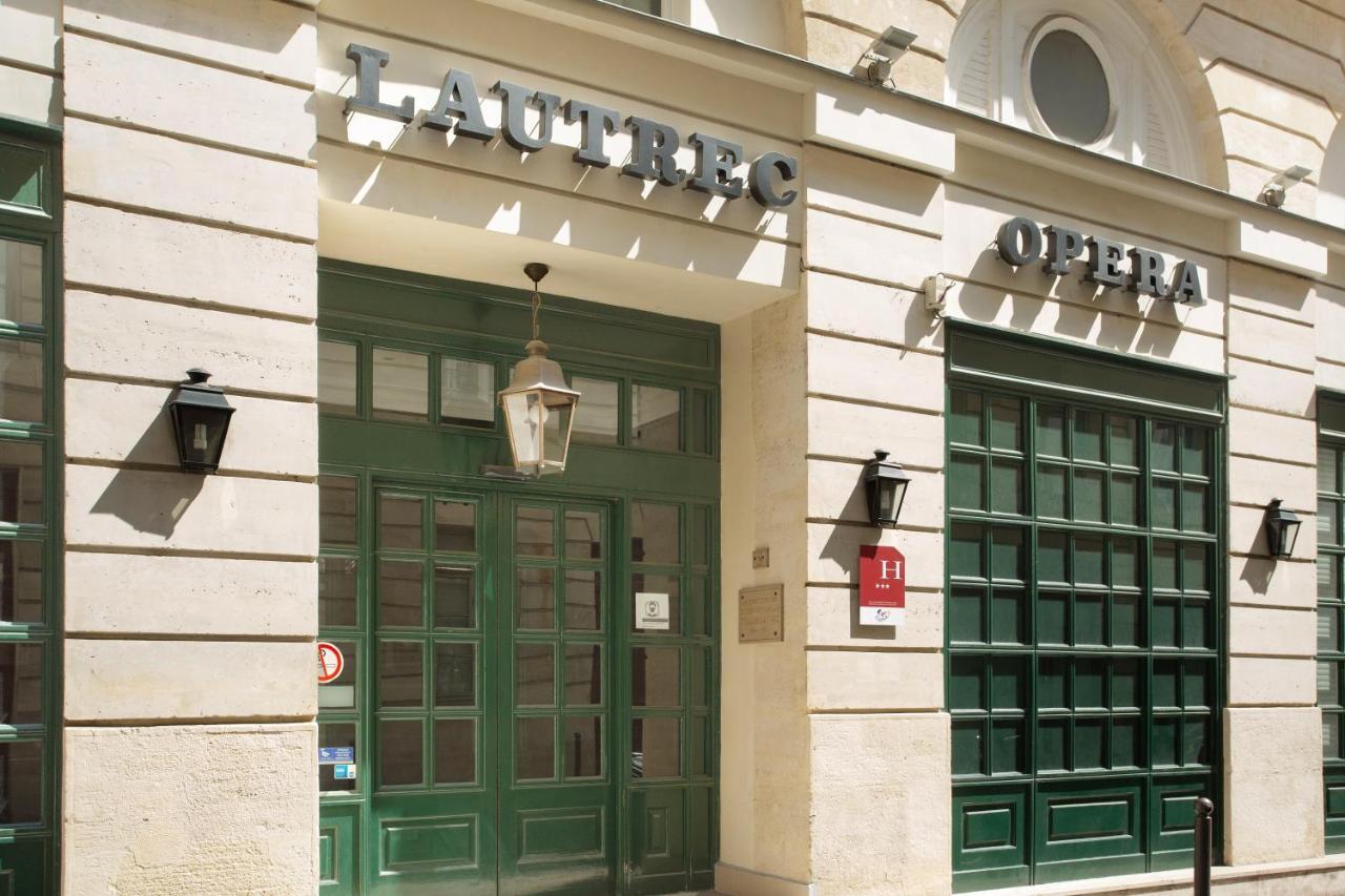 Lautrec Opera Hotel Paris Exterior foto