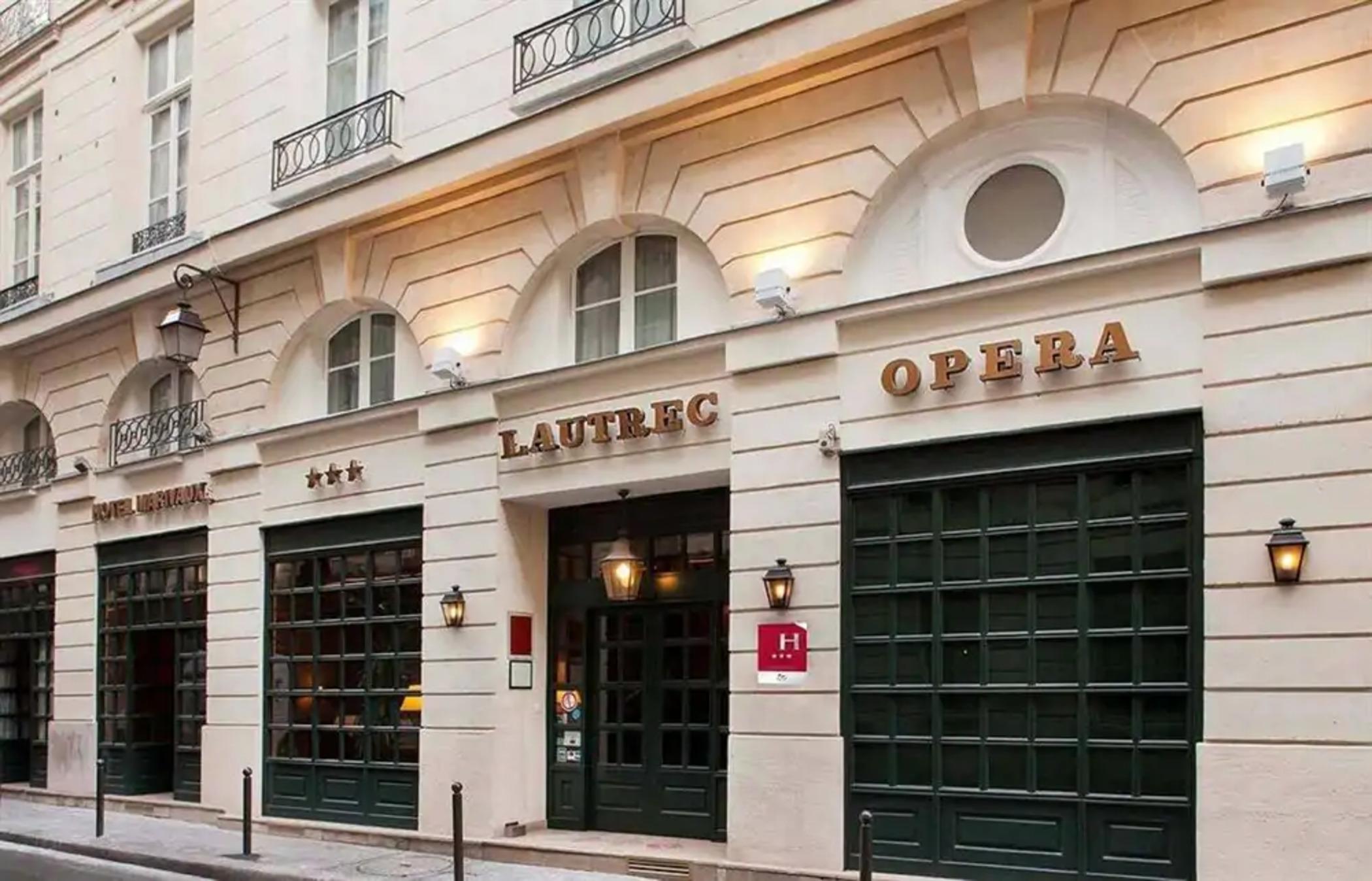 Lautrec Opera Hotel Paris Exterior foto