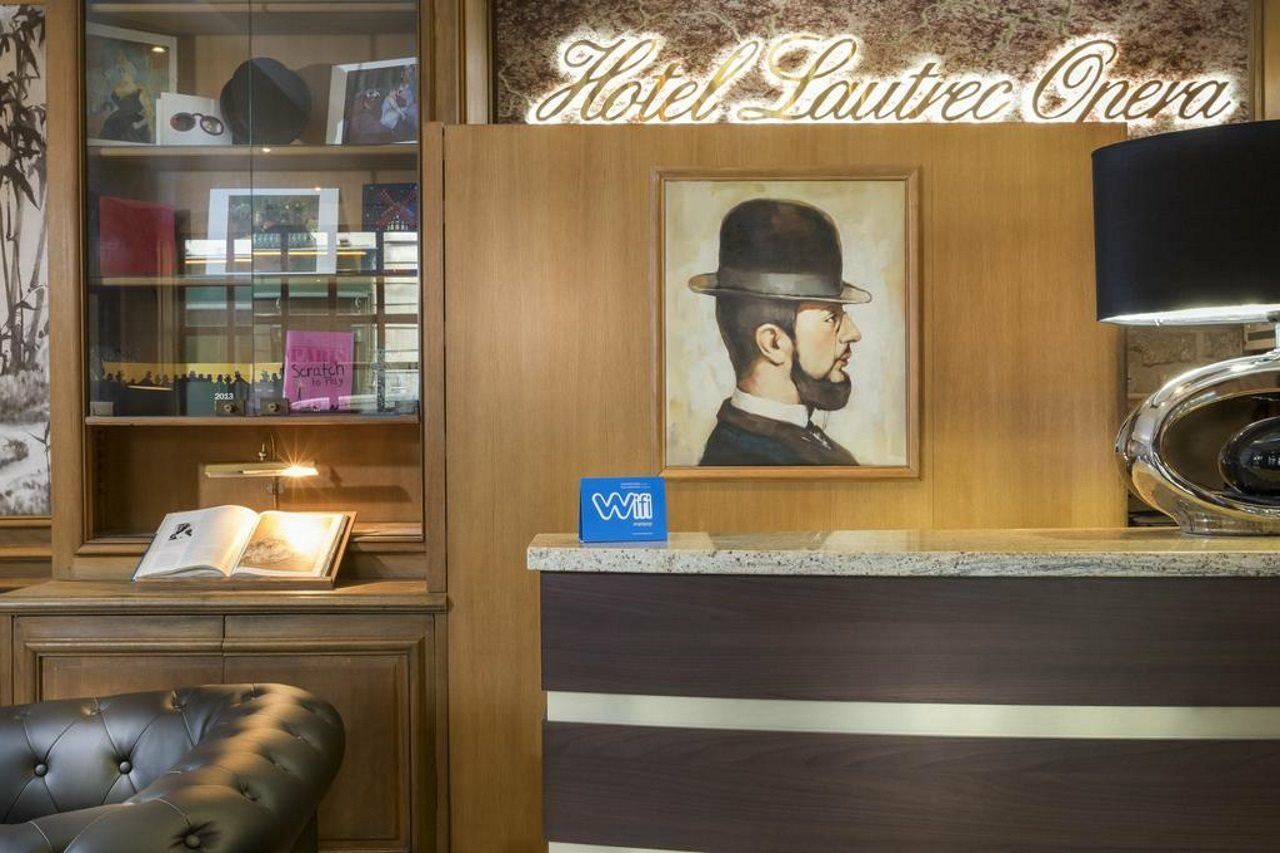 Lautrec Opera Hotel Paris Exterior foto